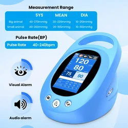 Monitor de presión arterial veterinario con pantalla táctil para perros y gatos