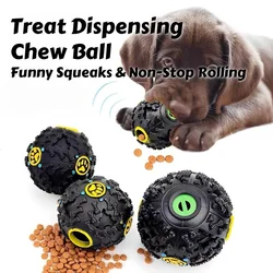 Bola dispensadora de snacks para perros – Juguete masticable interactivo