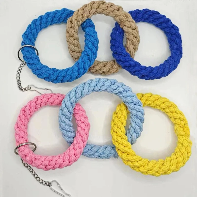 Juguete de cuerda de escalada para hámster y aves - jaula y columpio - imagen 4