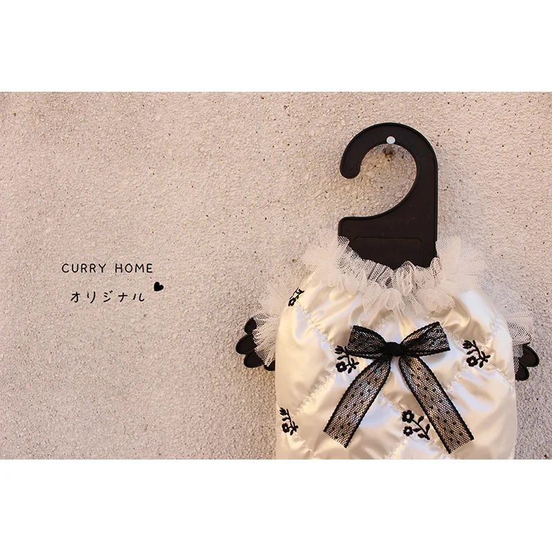 Ropa de algodón para otoño e invierno para mascotas, ropa de algodón para perros, abrigo Universal para gatos y Yorkshire, ropa cálida súper pequeña Universal - imagen 3