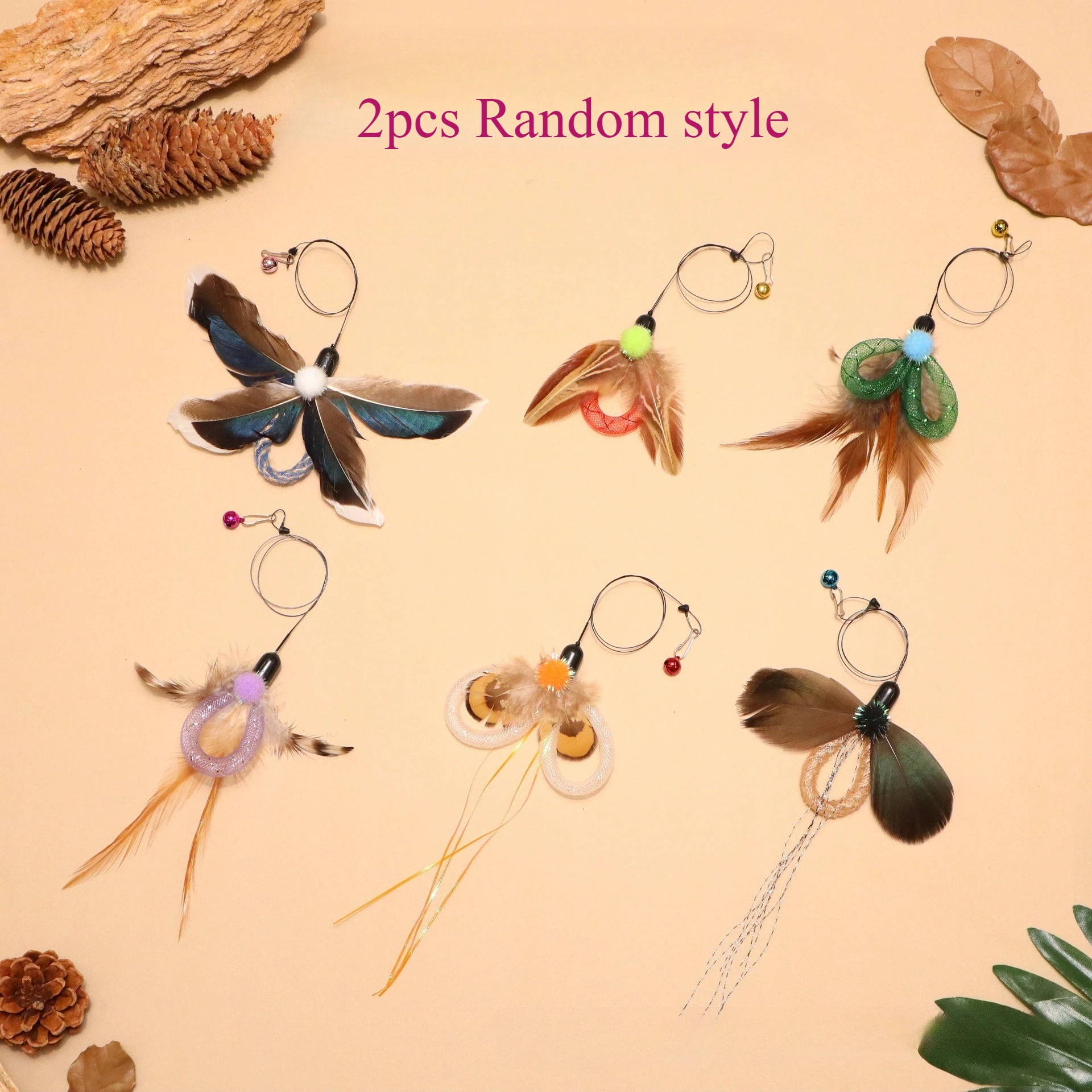 2pcs Random style