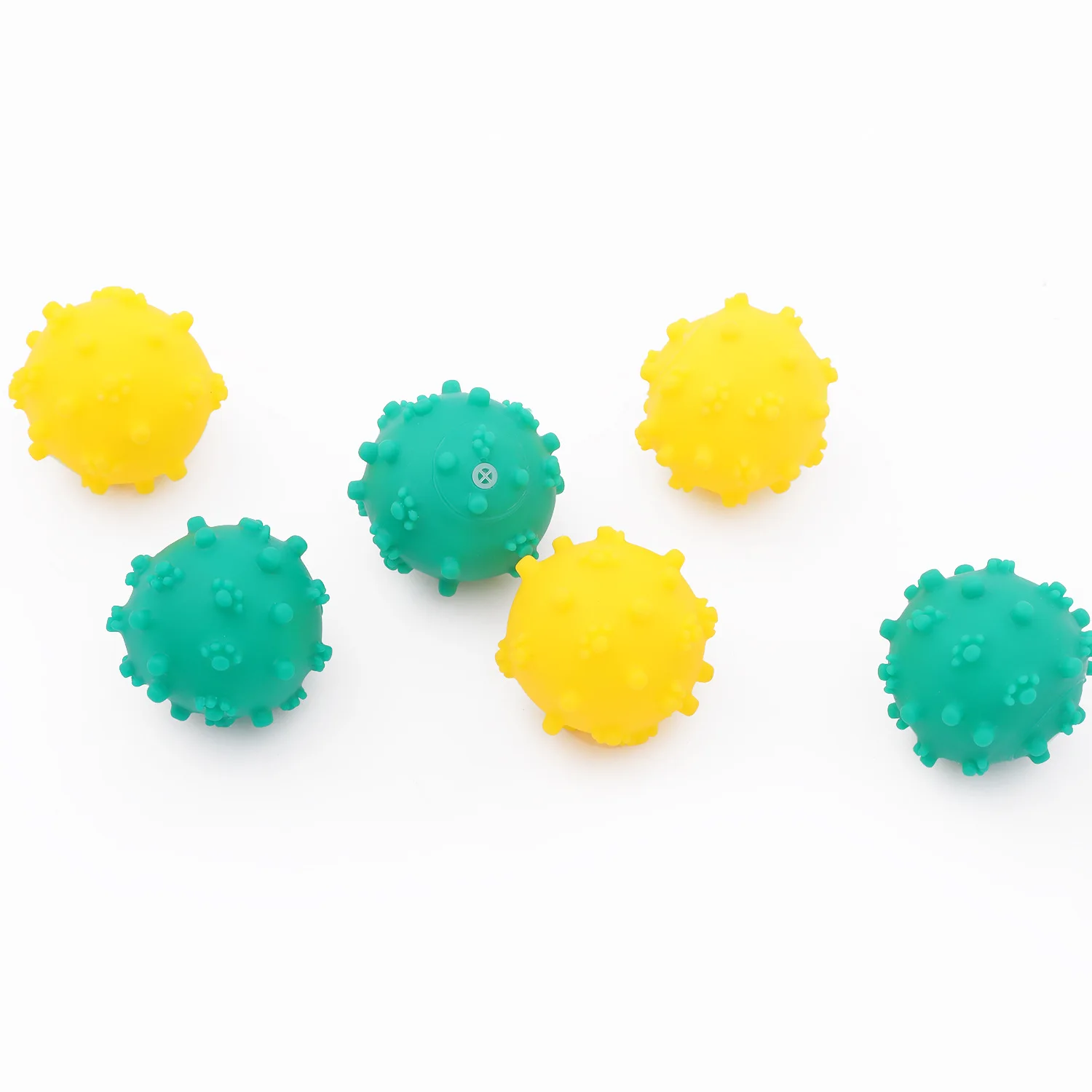 Pelota de goma para perros pequeños, juguete masticable de 1 piezas de diámetro, para cachorros - imagen 5