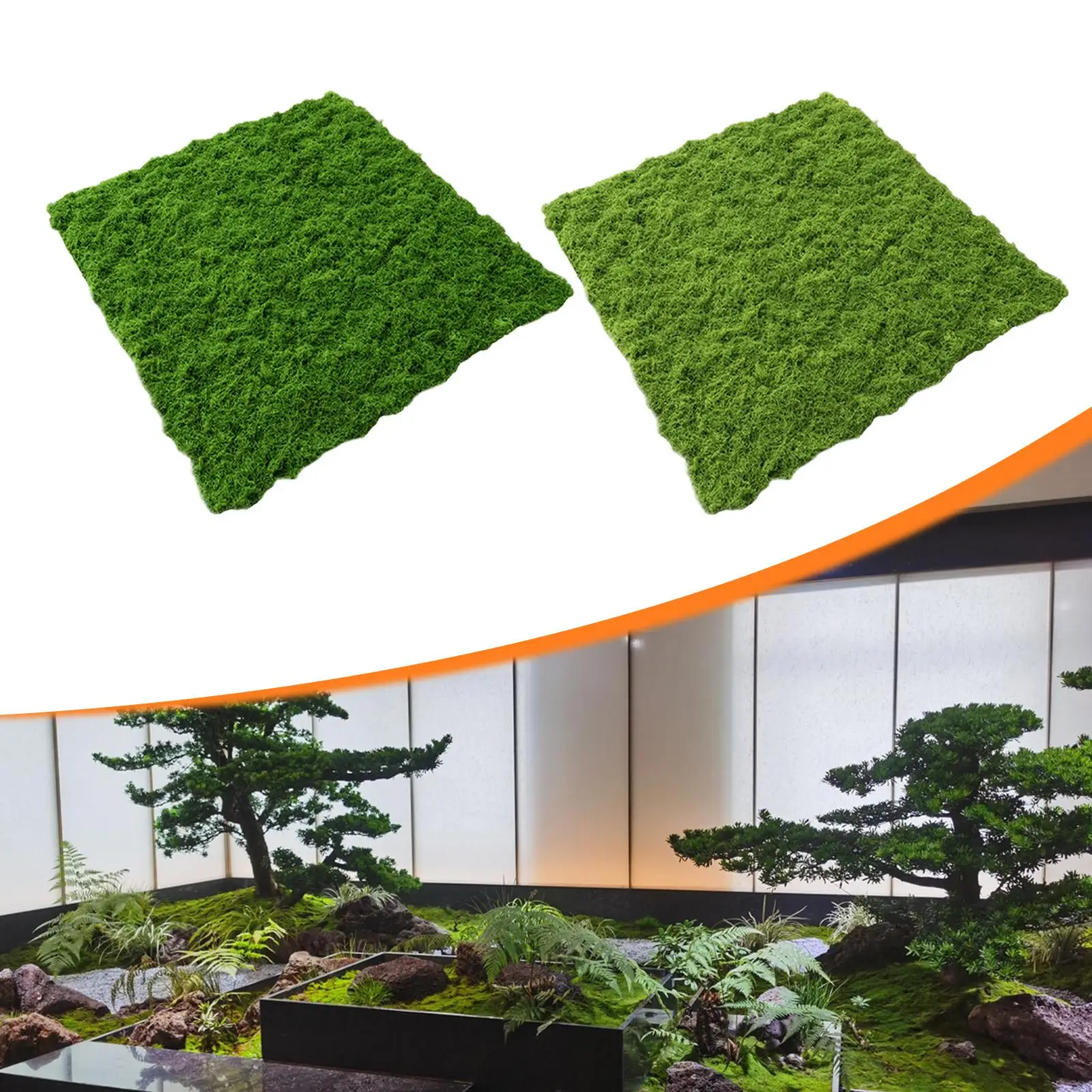Simulation Moss Roll Artificial Moss Craft Plants Decorative Green Moss Simulation Moss Roll Artificial Moss Craft Plants Decorative Green Moss