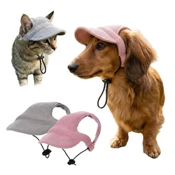 Gorra protección solar perro transpirable ajustable con sombra