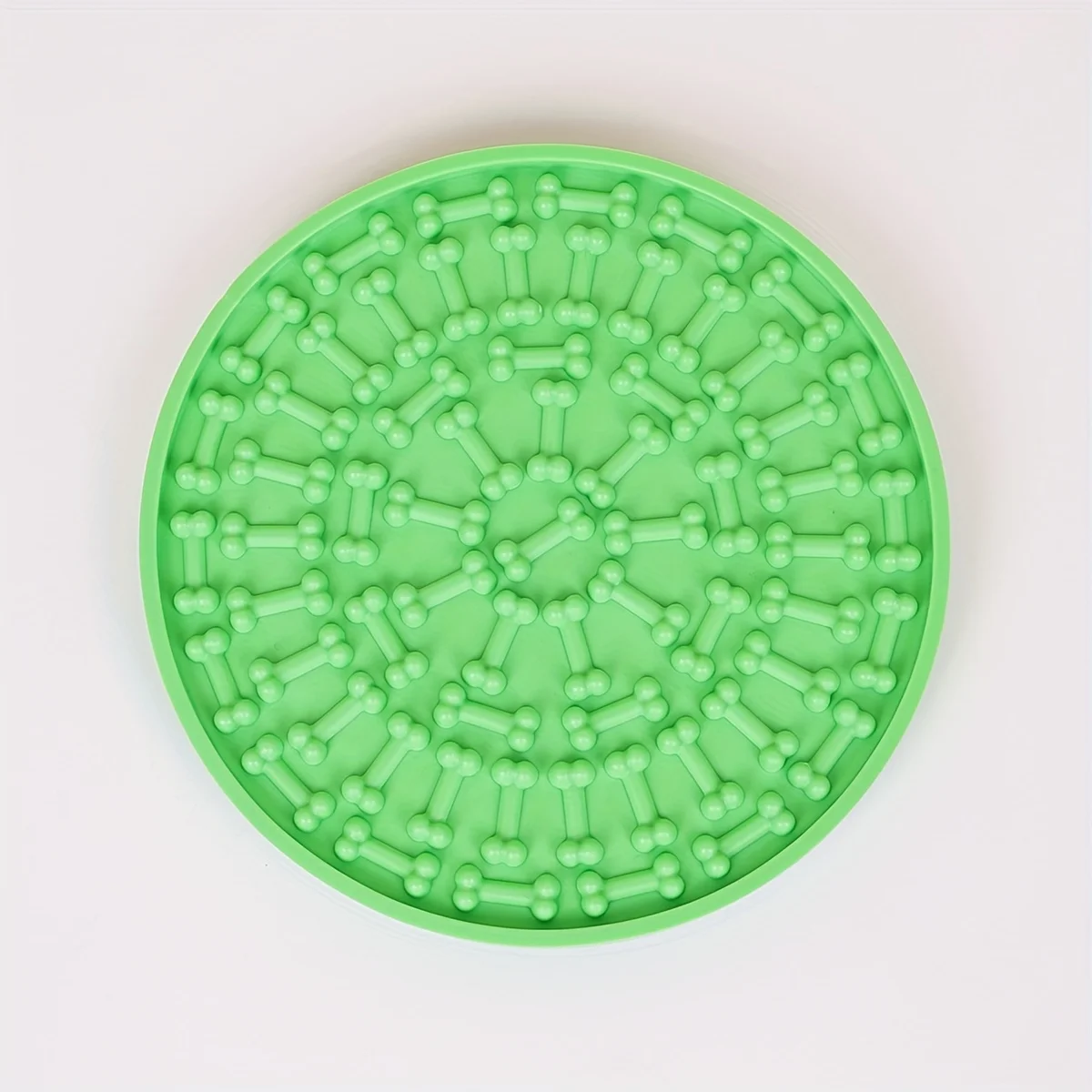 Estera para lamer de silicona para mascotas con ventosa, cuenco alimentador lento para perros y gatos, estera antiansiedad para lamer para mascotas - imagen 4