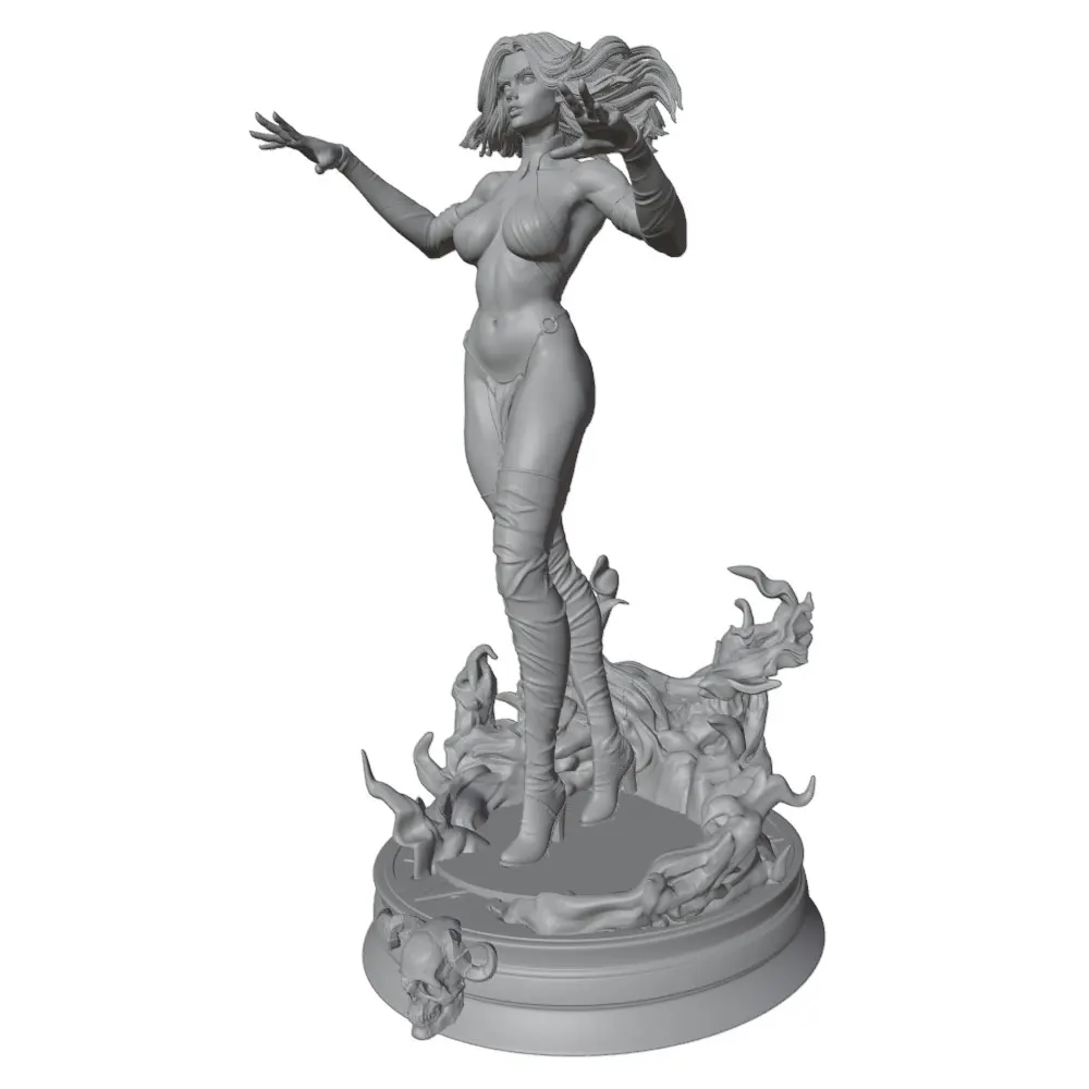 Figura 3D 1/24 para gatos y perros - Estatua anime GK sin montar - imagen 3