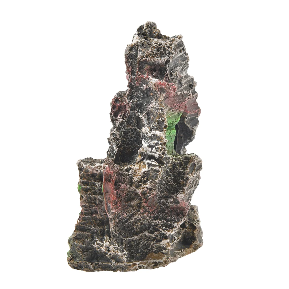 Árbol de piedra para decoración de Acuario, accesorios para pecera, roca de montaña, cueva de roca, adorno para pecera - imagen 3