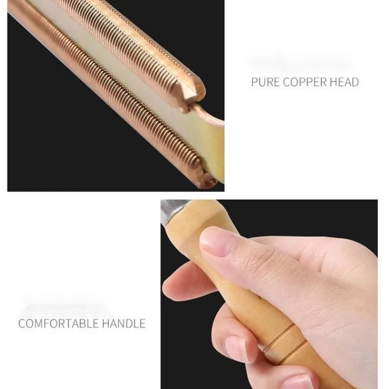 Elimina el cepillo para el pelo de mascotas, para el cuidado de perros y gatos, removedor de pelo para mascotas, herramienta Manual de depilación para mascotas - imagen 5