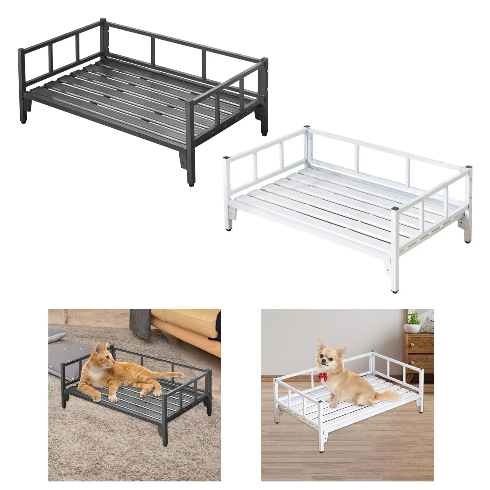 Elevated Dog Bed Quick Set up Breathable Multifunctional Furniture Accessory Elevated Dog Bed Quick Set up Breathable Multifunctional Furniture Accessory