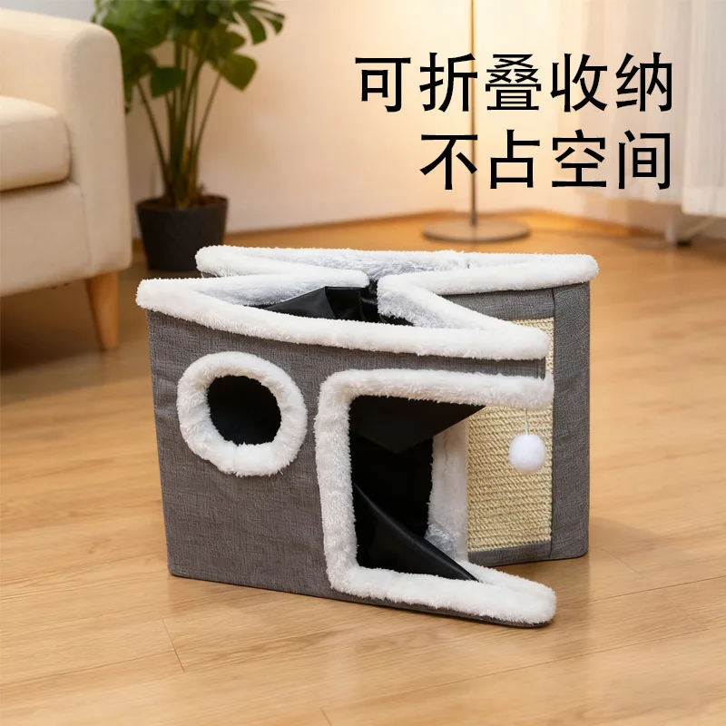 Cama térmica para gatos y perros – Nido suave invernal con confort - imagen 5