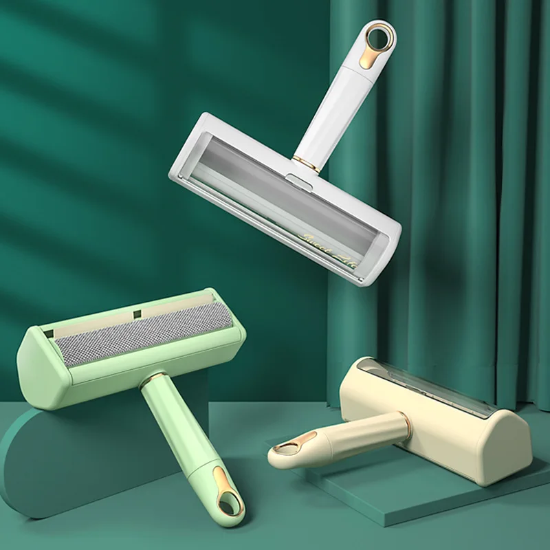 Removedor de pelo de mascotas y rodillo de pelusa reutilizable, herramienta de eliminación de pelo multisuperficie para muebles, sofá, alfombra, ropa de cama - imagen 2