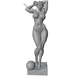 Kit de miniatura de resina 1/24 para coleccionistas – Figura para pintar