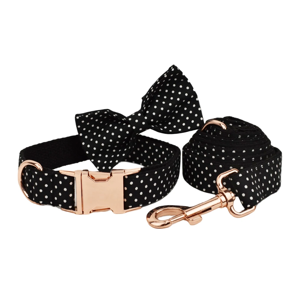 Bow Collar Leash Set