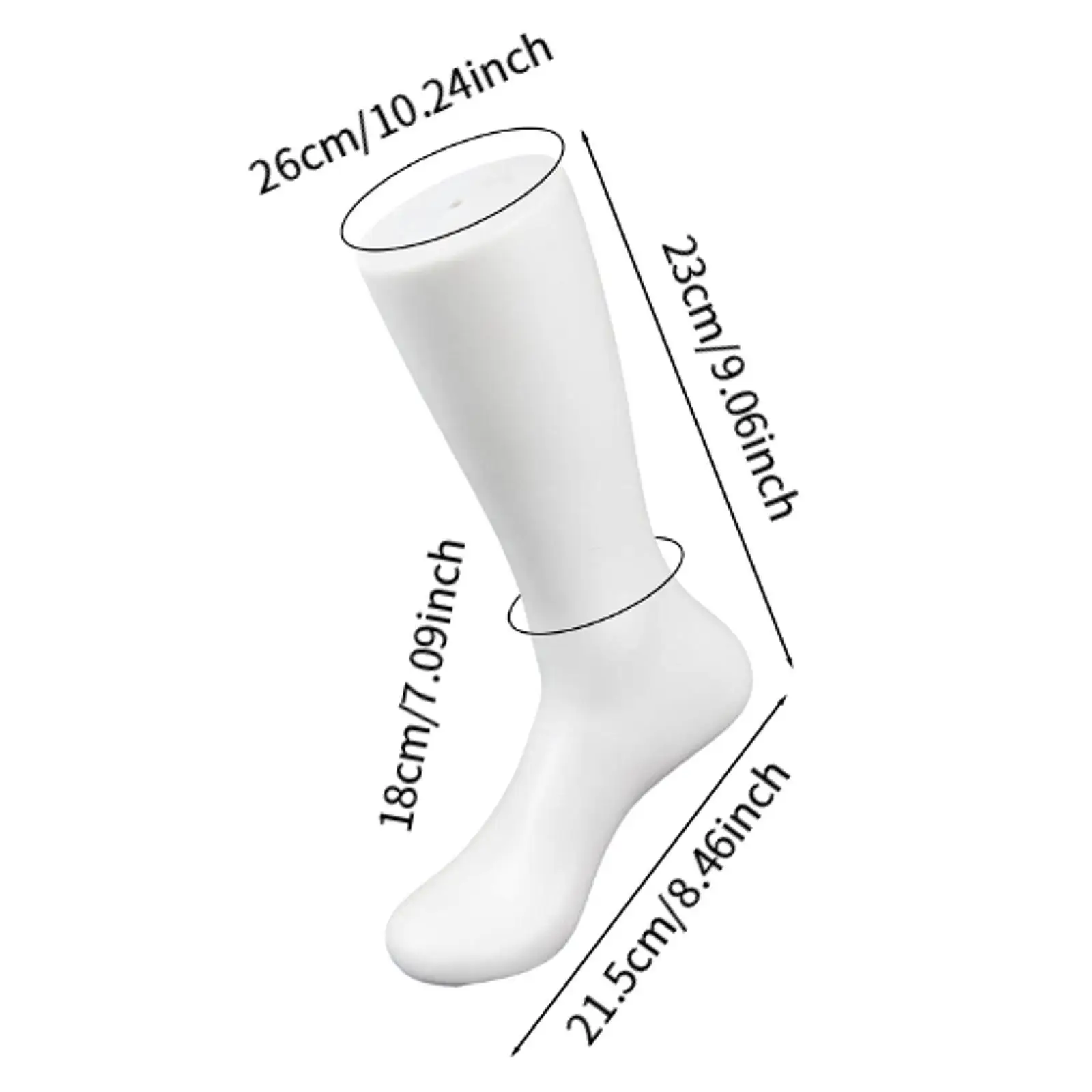 Sock Mannequin Foot Display for Kids Ankle Bracelet Sock Foot Display Model