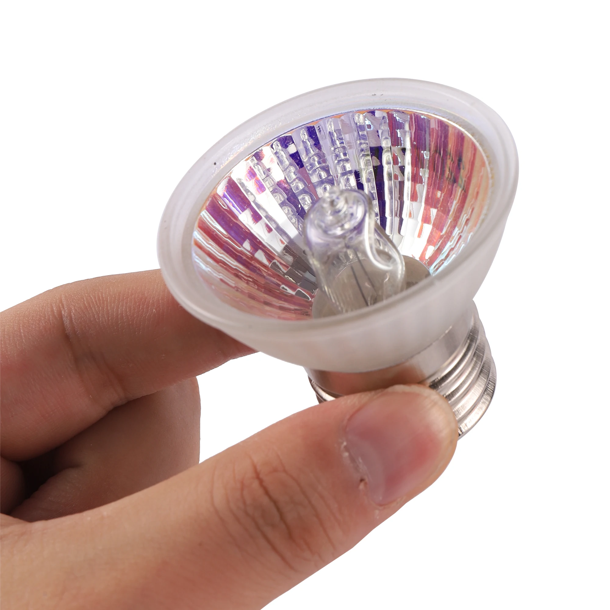 25/50/75W UVA + UVB 3,0 lámpara para reptiles bombilla tortuga tomar el sol bombillas de luz UV lámpara de calefacción anfibios lagartos controlador de temperatura 1 pieza - imagen 4