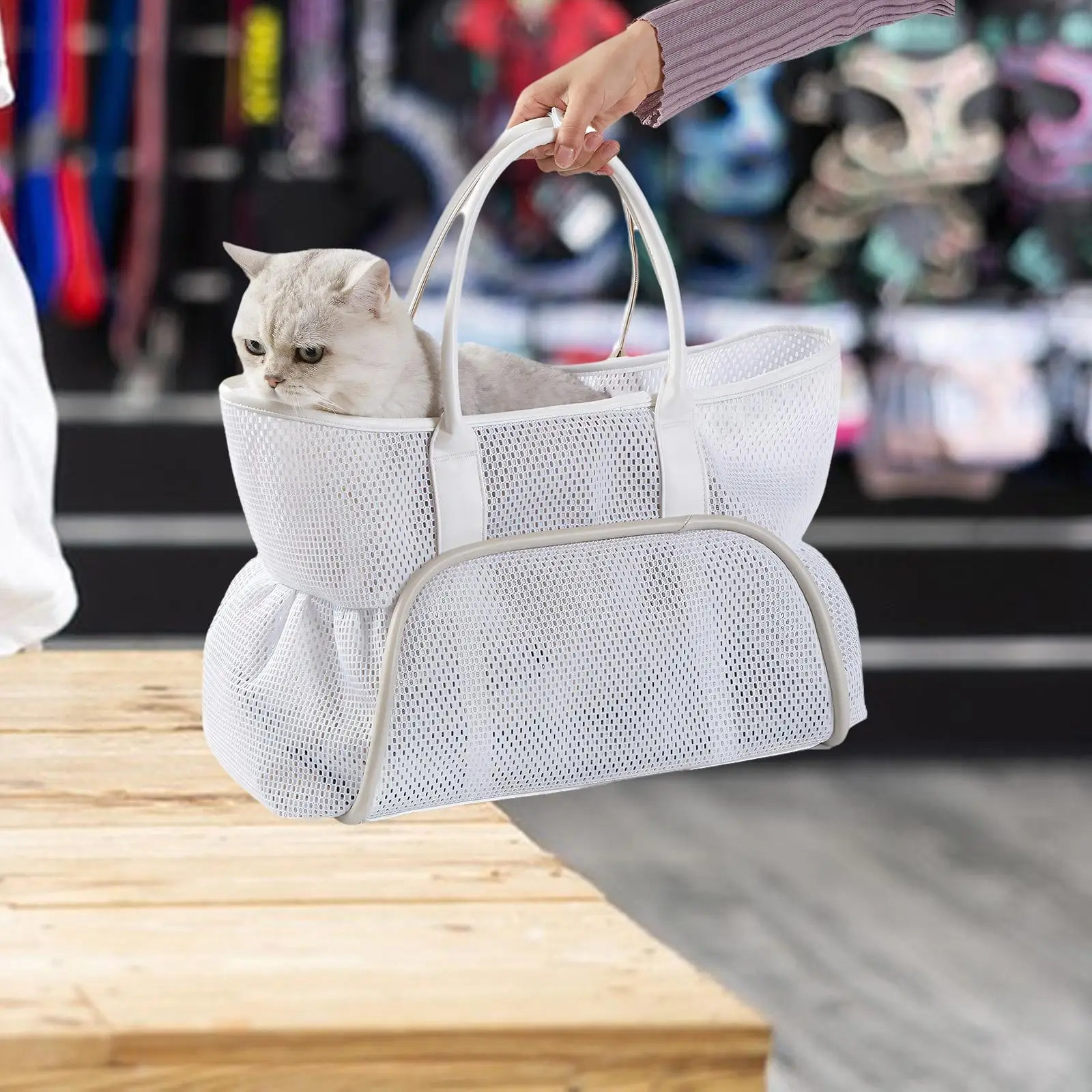 Kitten Travel Bag Pet Accessories Cat Carrier Bag for Kitten Going Out Cats