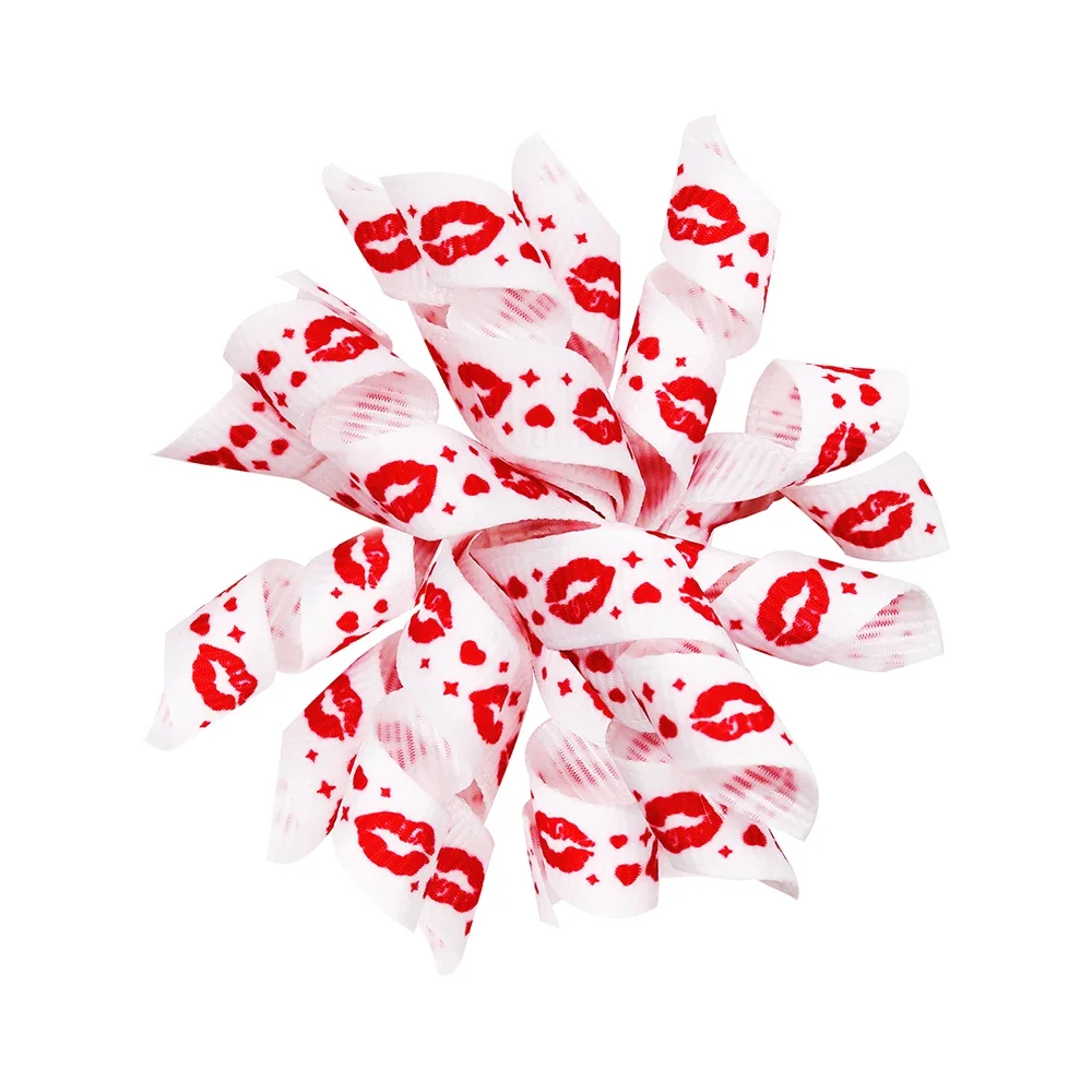 Lazos para perros y gatos pequeños de 50ps, accesorios para el cabello de mascotas de San Valentín, lazos para el pelo de perros, bandas de goma, accesorios de aseo para perros pequeños - imagen 4
