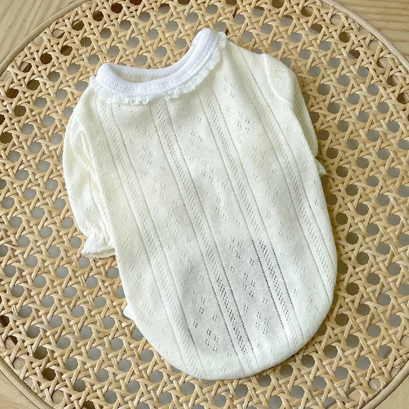 Abrigo de Jacquard con manga de burbuja para perro, ropa VIP de peluche para mascota, falda de invierno para perro, ropa de Navidad, venta al por mayor - imagen 3