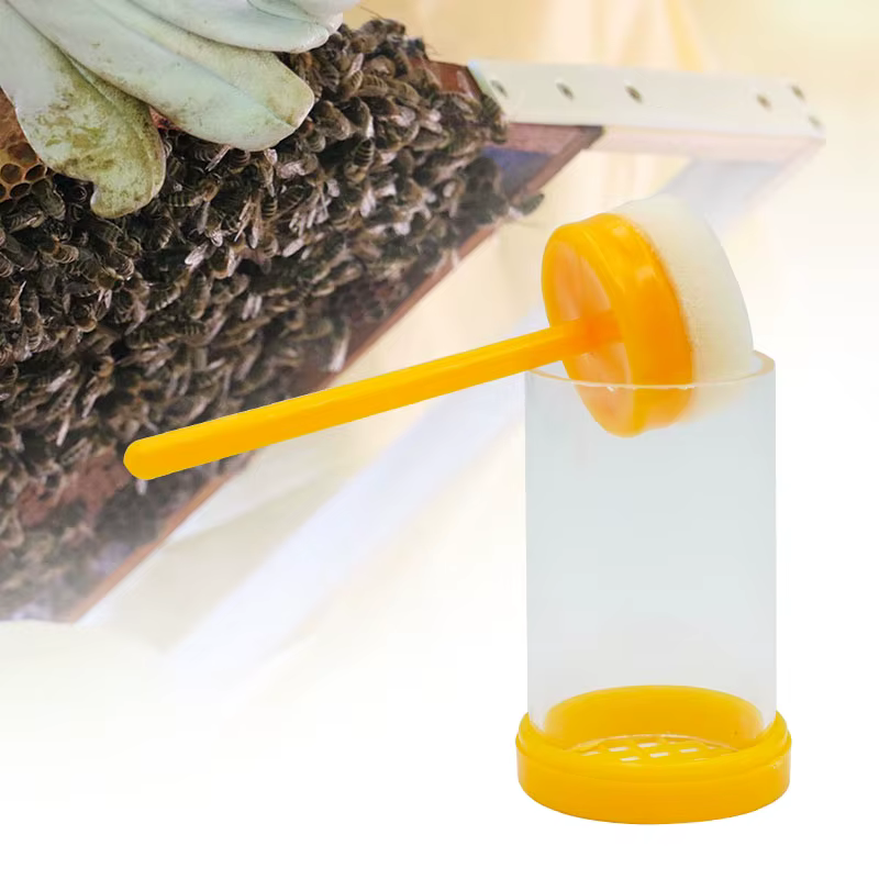 Marcador abeja reina con émbolo suave - herramienta apicultor - imagen 5