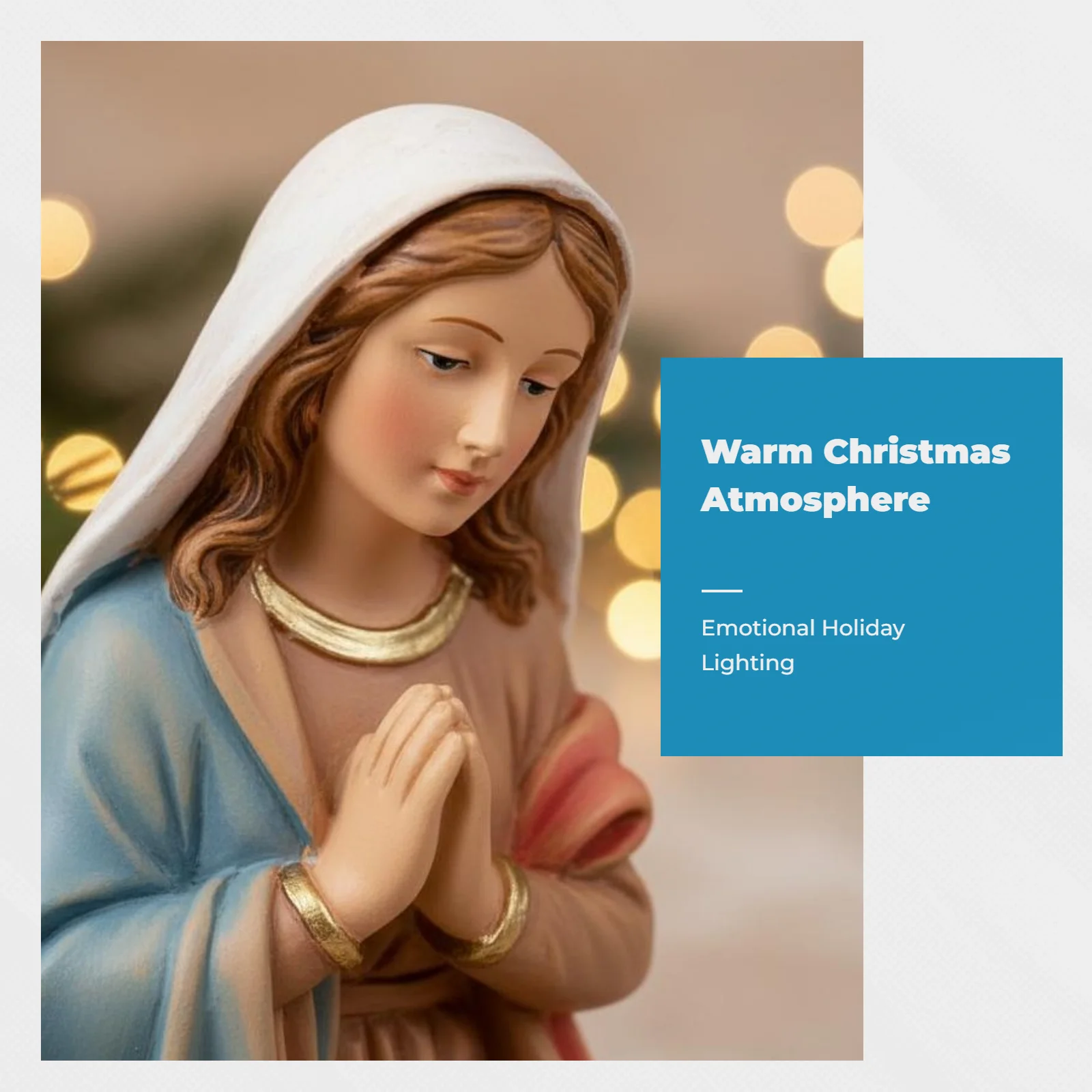 Belén navideño pequeño para mesa – Decoración Navidad - imagen 4