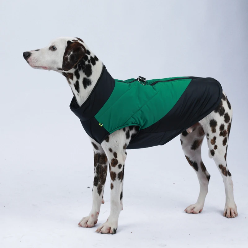 Nueva chaqueta de plumón para mascotas para perros grandes, ropa cálida de invierno para perros medianos y grandes, abrigos impermeables para Bulldog Shepherds Greyhound mascotas - imagen 4