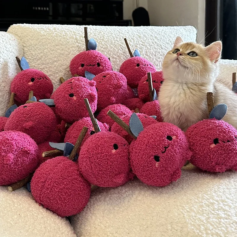 Juguete para la dentición de mascotas pequeñas, masticadores agresivos, entrenamiento, accesorios suaves y bonitos para perros y gatos, descomprimir, suministros de felpa resistentes a mordeduras para mascotas - imagen 3