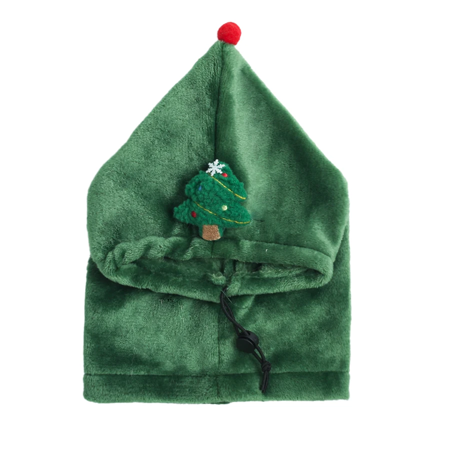 Bonés de flanela para animais de estimação são perfeitos para cães Roupas de Natal permitiendo seus animais de estimação com um Natal quente no inverno frio - imagen 5