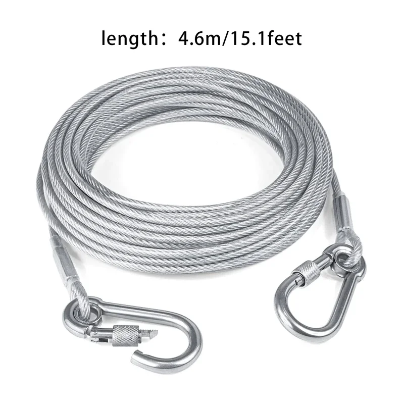 Correa extensible doble para perros - Cuerda entrenamiento exterior - imagen 4