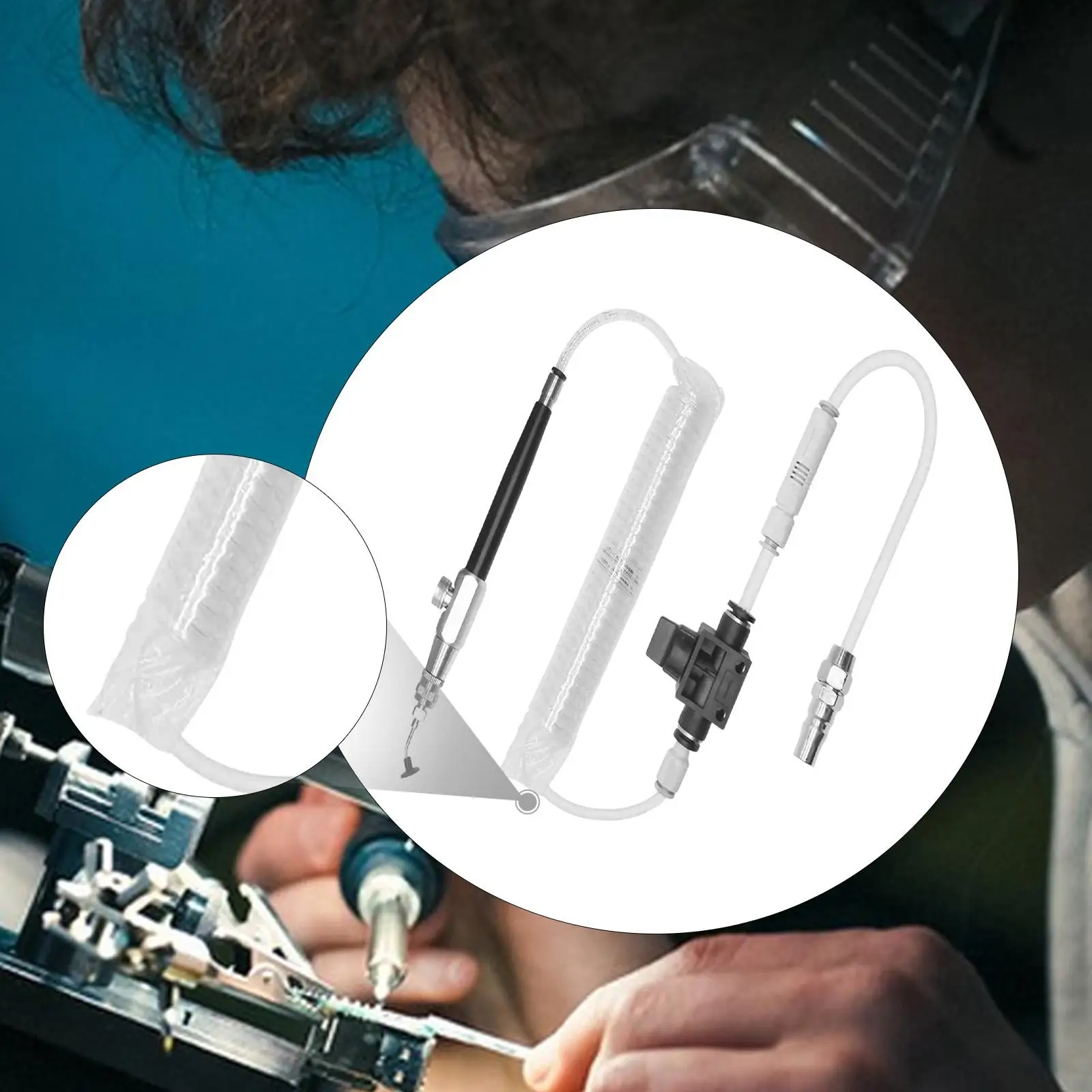 Pneumatic Vacuum Suction Pen Set Rated Supply Pressure 0.5mpa Versatile Easy to