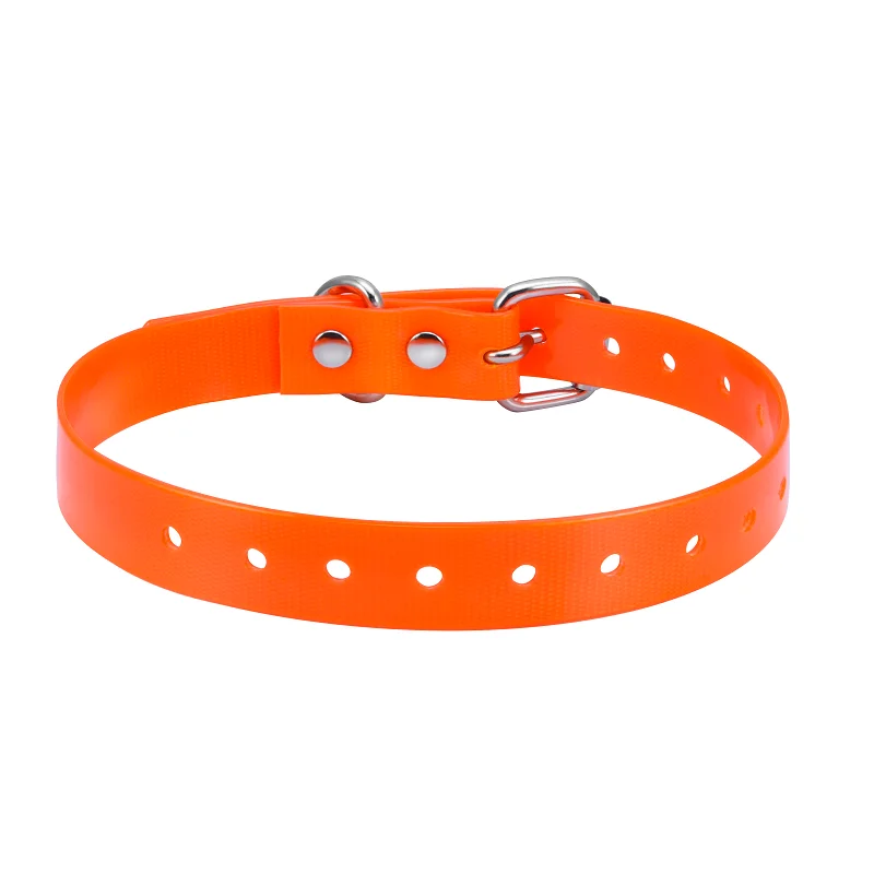 Orange TPU collar