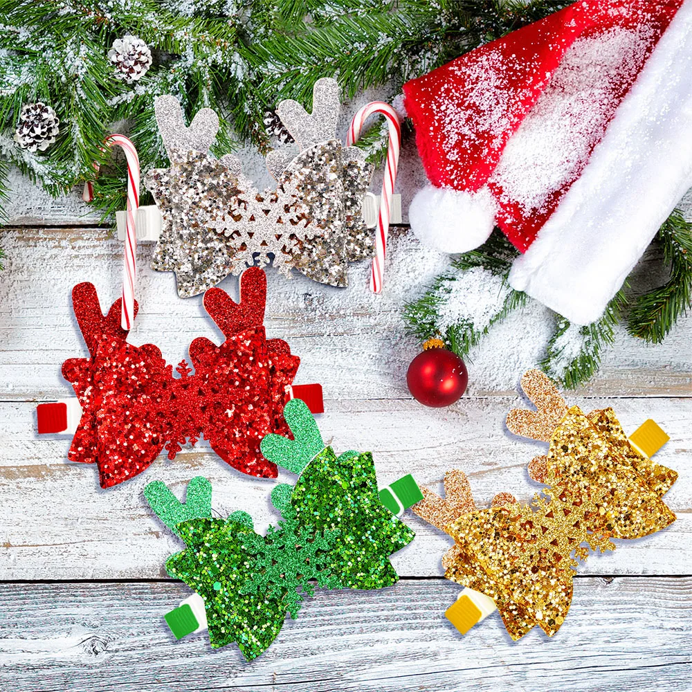 Pajaritas piezas para perros pequeños, Collar de pajarita para cachorros, accesorios de aseo navideño, suministros para mascotas, 40 unidades - imagen 4