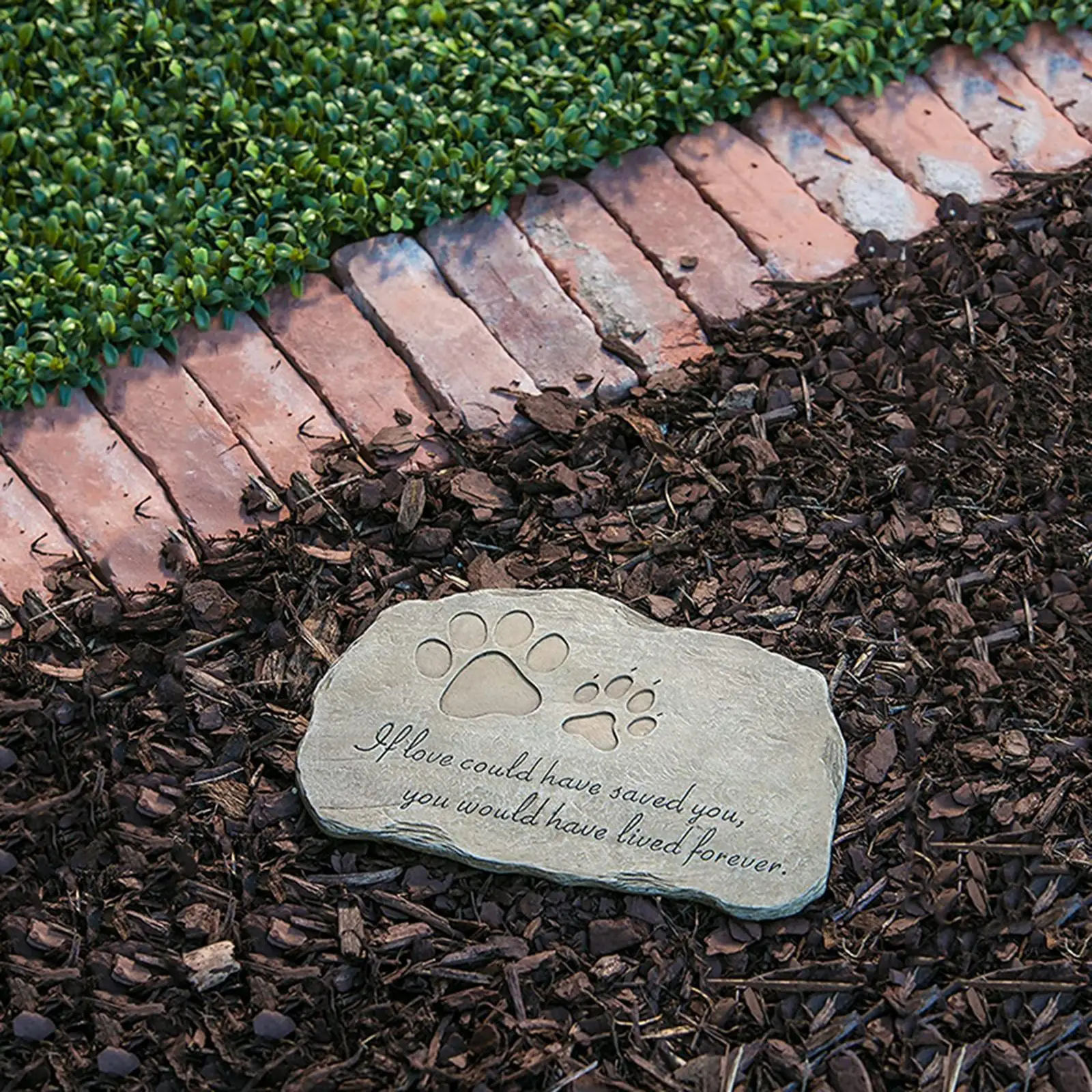  Dog or Cat, Hand-Painted Pet Grave Markers Outdoor, Sympathy Pet Gift