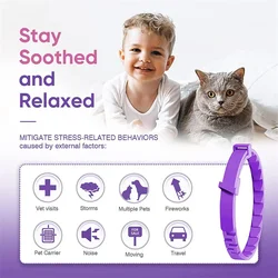 Collar calmante para perros y gatos alivia ansiedad cachorros gatitos