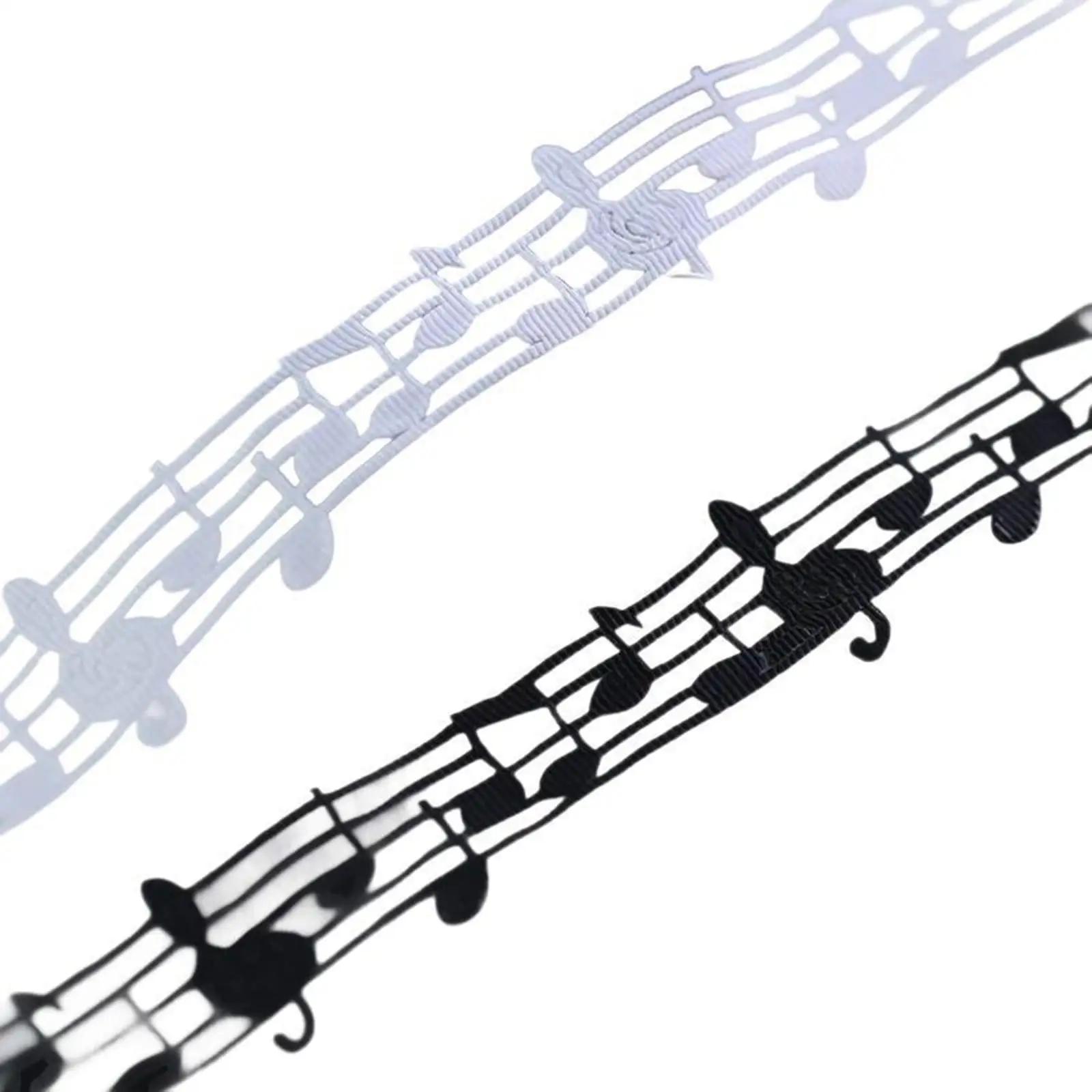 Music Note Ribbon Hollowed Out Gift Wrapping Ribbon Craft Ribbon for Cake Box Sewing Craft Clothing Trim Accessories Wedding Music Note Ribbon Hollowed Out Gift Wrapping Ribbon Craft Ribbon for Cake Box Sewing Craft Clothing Trim Accessories Wedding