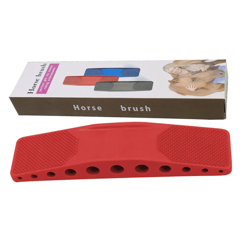 Cepillos para caballos 6 en 1, tabla de afeitar, cepillo para caballos, cepillo multifuncional para tablero, herramienta de masaje limpia para perros y caballos - imagen 5