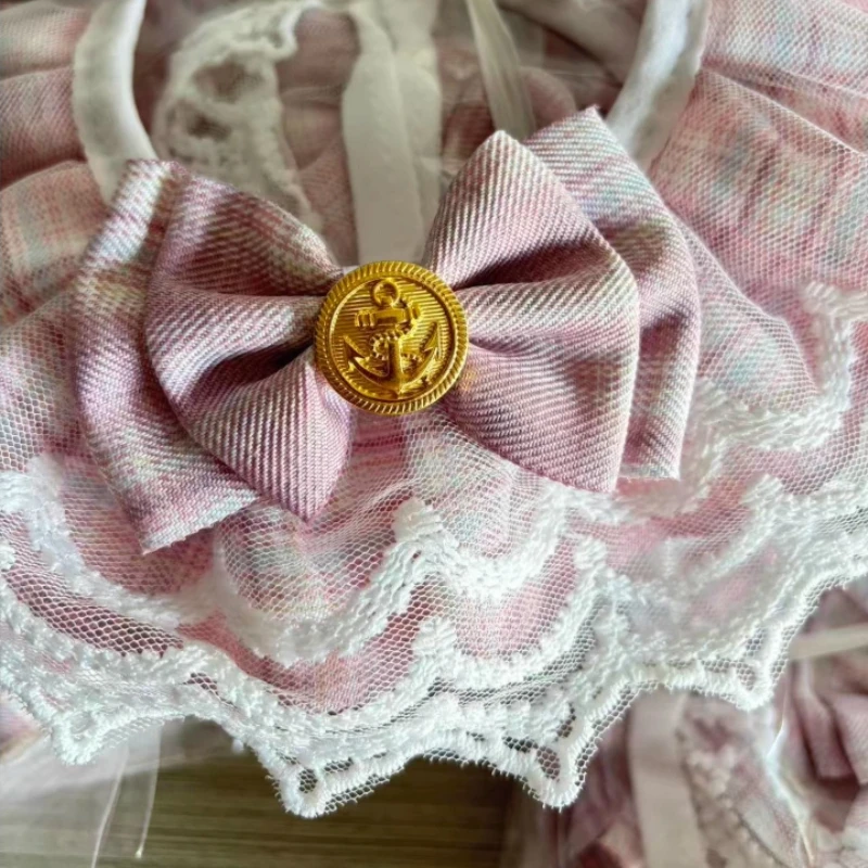 Collar para mascotas con cinta de seda: pajarita enjoyada y collar con colgante de satén para gatos y cachorros, accesorio de regalo de boda - imagen 5