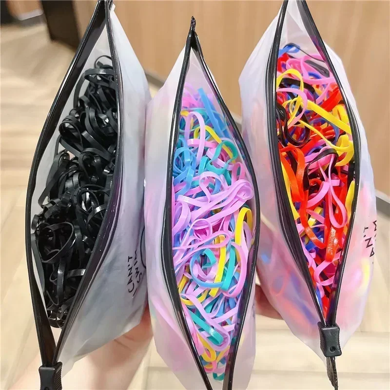 200 Uds. Banda de goma para el cuidado de mascotas, sombreros para perros, accesorios para el cabello de perros y gatos de alta elasticidad, banda de goma para Teddy York, accesorios para perros - imagen 3