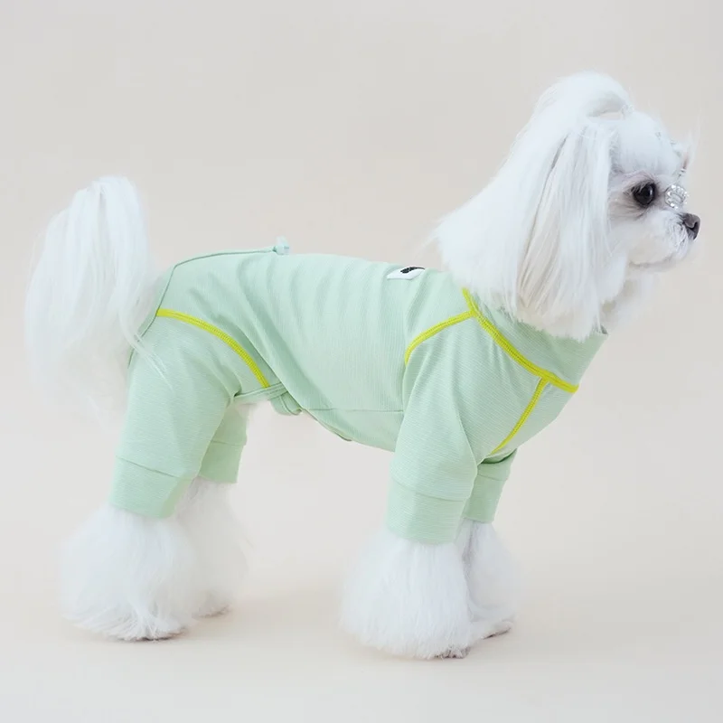 Mono de algodón transpirable para perros pequeños Maltese y Yorkie - imagen 3