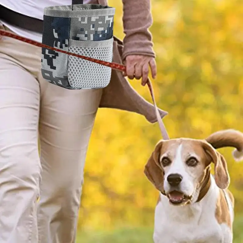 Bolsa de entrenamiento para perros y cachorros, bolsa de cintura de recompensa para aperitivos y comida, 1 unidad - imagen 5