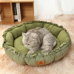 Cama retráctil 2 en 1 para perros y gatos – Plegable todo el año