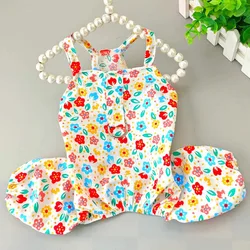 Mono floral verano para perros pequeños – Ideal Poodle y Chihuahua