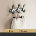Grey 3 hooks