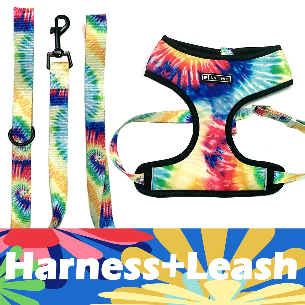 Dyeing Harness Leash