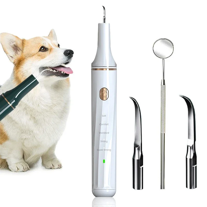 Cepillo de dientes portátil para mascotas, vibrador ultrasónico, eléctrico, eliminador de cálculo Dental, productos de limpieza para el hogar - imagen 5