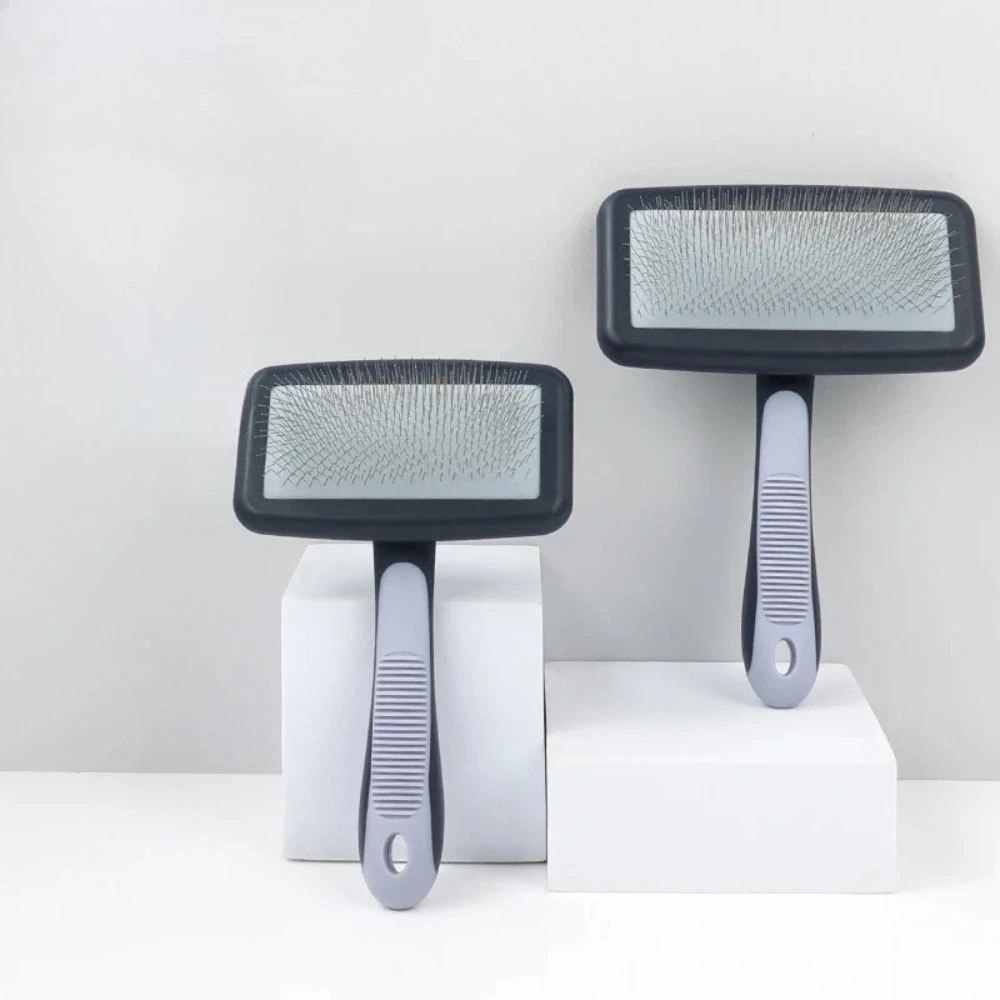 Peine de peluquería profesional para mascotas con 135 °   Pasadores en ángulo, perfectos para gatos y perros con pelo esponjoso, depilación y desenredante de nudos - imagen 5