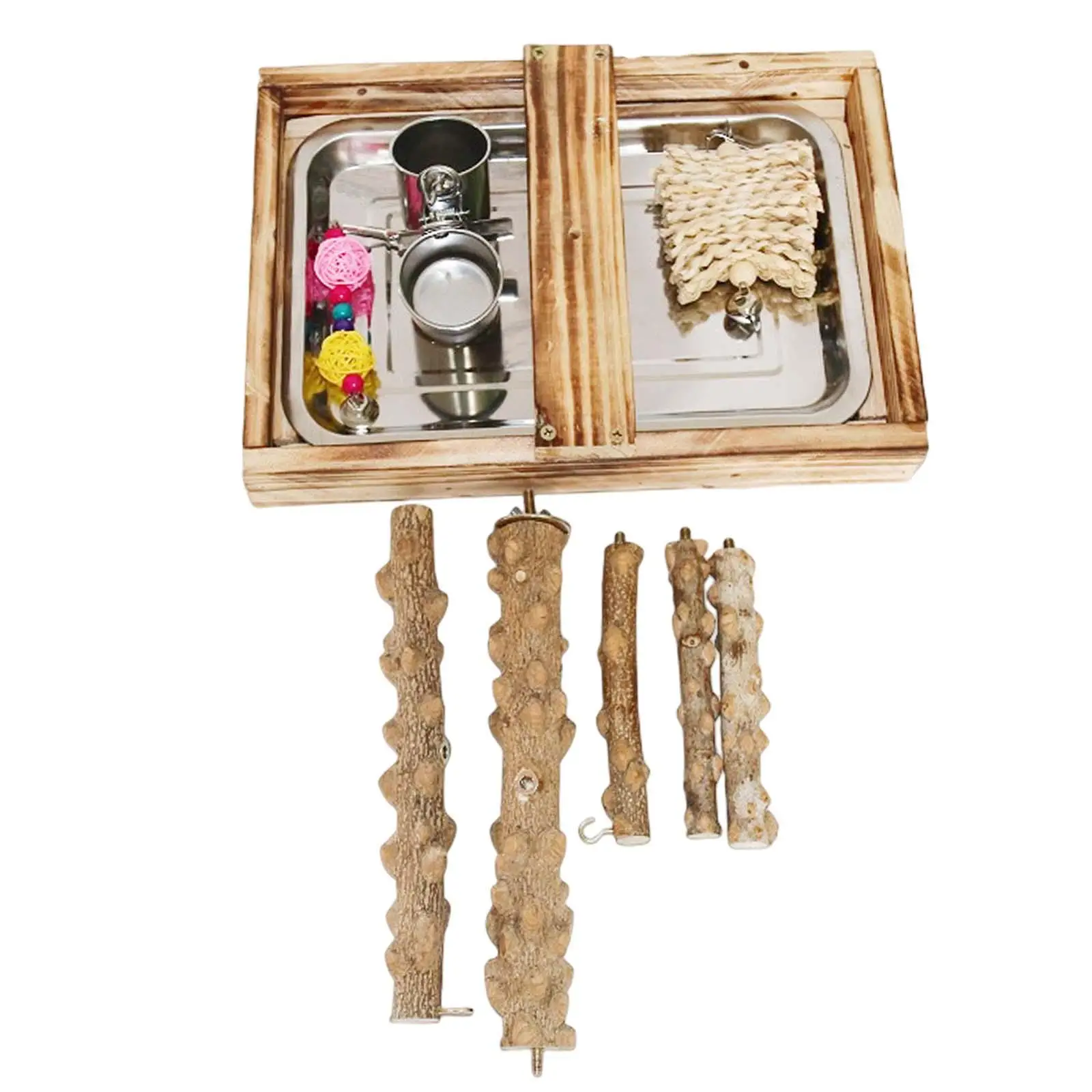 Bird Play Gym for Cockatiels - Engage Your Feathered Friend!