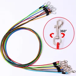 Correa extensible con cable de acero para perros – Robusta y práctica