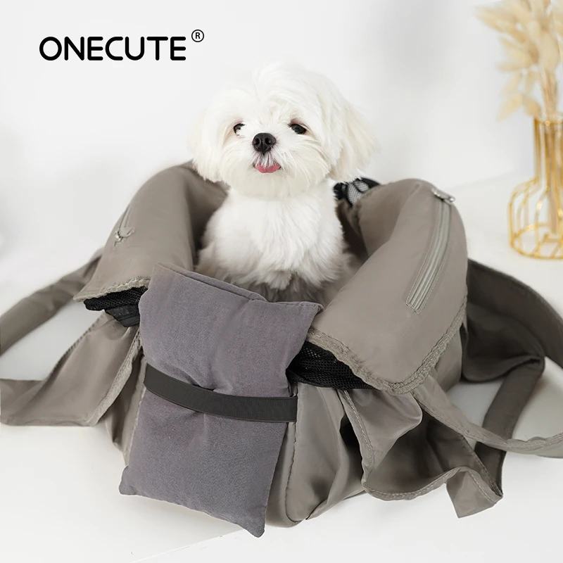 Bolsa de transporte para perro con correa, ideal en viajes - imagen 4