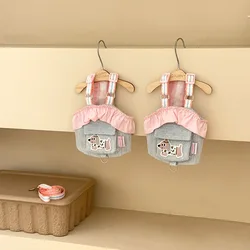 Vestido floral con lazo de dormir para perros pequeños y cachorros