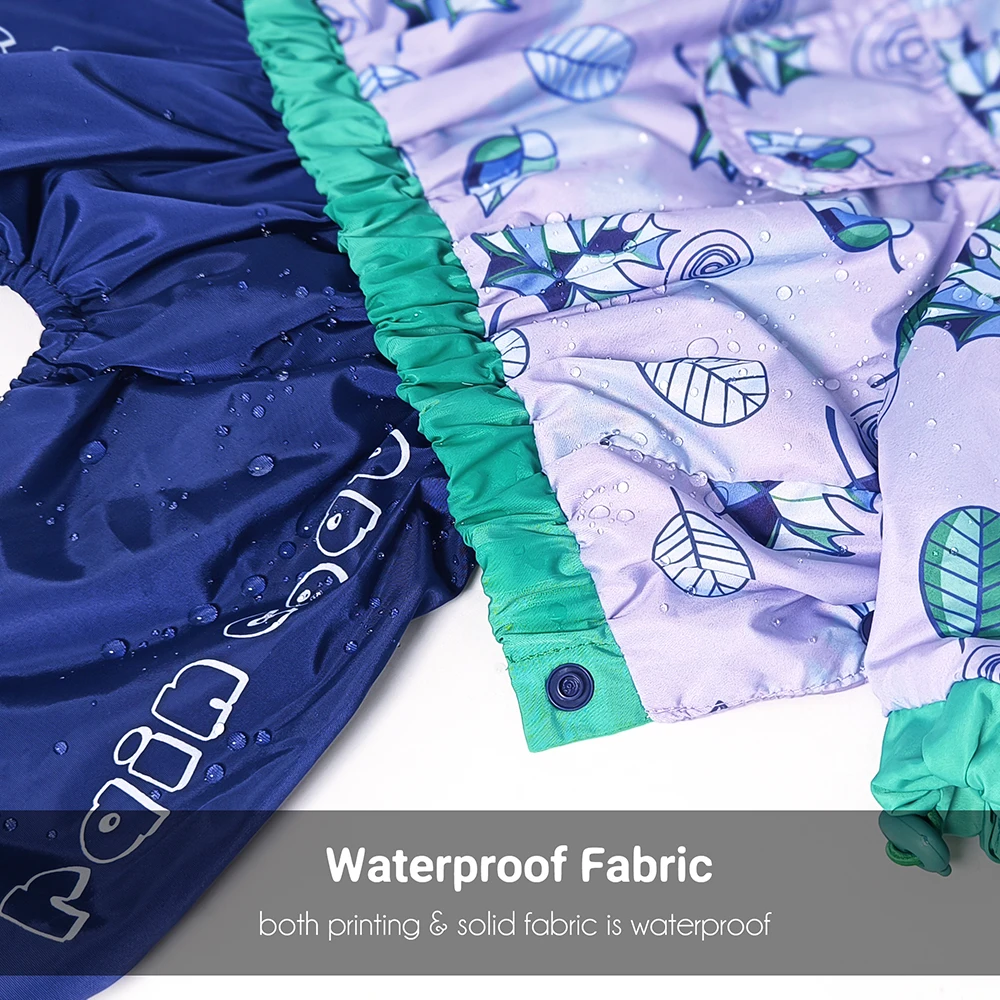 Mono de lluvia para perros, impermeable, transpirable, impermeable para perros pequeños, chaqueta ligera ajustable con capucha para cachorros con agujero para correa - imagen 4